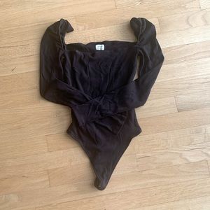 Wilfred black leotard